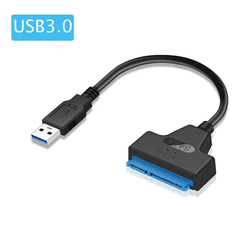 High-Speed USB 3.0 to SATA Cable for 2.5 Inch External HDD/SSD Hard Drives Transfer Data Up to 5Gbps Type-C to SATA For PS4/PS3